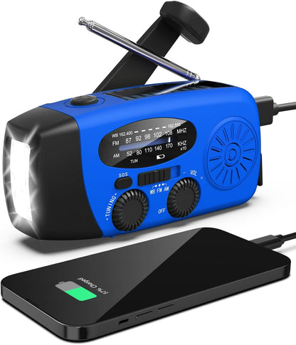 PrepPower™ Emergency Solar Radio & Battery